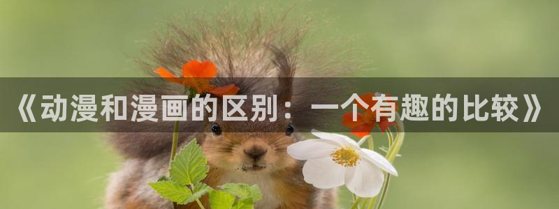 age动漫官网樱花动漫：《动漫和漫画的区别：一个有趣的比较》